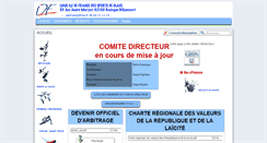 Desktop Screenshot of ile-de-france.ffsg.org